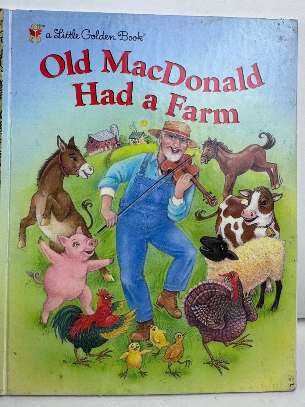 Old MacDonald Had a Farm Little Golden Book ISBN 9780307988065 Hardcover Kids